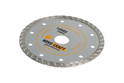 Диск алмазный отрезной по бетону TURBO 150x22.23x2.2 мм, 1 шт NOVOCRAFT TUR150222322