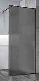 Душевая перегородка Vincea Walk-In VSW-1HP900GFB 90x200 черный матовый, матовое тонированное