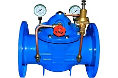 Регулятор после себя с пилотным управлением DN.ru МРПП-GGG40-GGG40-RR-F Ду200 Ру16 D230-10672