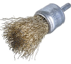 Чашечная корщетка для дрели КУРС со шпилькой 24 мм 38470