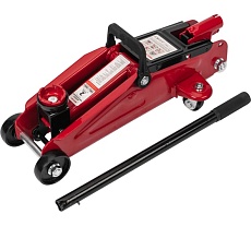 Гидравлический подкатной домкрат Rexant 2т в кейсе 80-0604