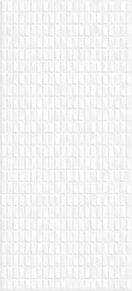 Плитка Cersanit Pudra мозаика белая 20x44 см, PDG053D