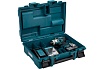 Аккумуляторный ударный гайковерт Makita бесщеточный, 18 В, 1x5 Ач Li-ion, 0-1800/2600/3500у/м, 280 Нм, квадрат 1/2", 1.7 кг, кор., подсв, М10-М20, кейс DTW285RTK