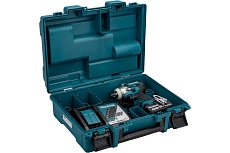 Аккумуляторный ударный гайковерт Makita бесщеточный, 18 В, 1x5 Ач Li-ion, 0-1800/2600/3500у/м, 280 Нм, квадрат 1/2&quot;, 1.7 кг, кор., подсв, М10-М20, кейс DTW285RTK