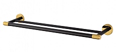 Полотенцедержатель Wonzon&Woghand Majestic WW-9211 черный/золото