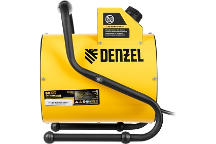 Тепловая пушка Denzel SFH-5000, 230 В, 260 м3/ч, 3 режима, вентилятор, 3000/4500 Вт 96438