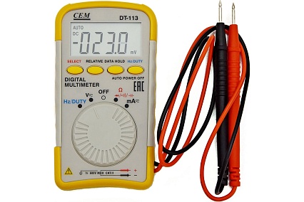Карманный цифровой мультиметр CEM DT-113 480175