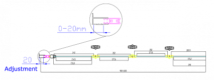 Шторка для ванны Cezares Pratico PRATICO-V-4-100/140-P-Cr-L 100x140 рифленая, L