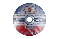 Круг отрезной по металлу MEDIUM LINE 125x1.0x22.23 мм, 500 шт АбразивкинЪ 55512510500