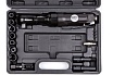 Пневматическая трещотка с набором головок 1/2" Kraftwell в кейсе KRW12RW-T