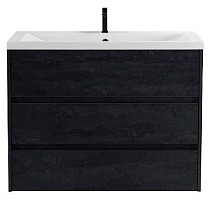 Мебель для ванной Art&Max Family-M 100 см, 3 ящика, Hard Coal