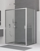 Душевой уголок RGW Classic CL-48 (CL-14 + Z-050-1) 110x100 прозрачное, хром 32094801-011