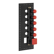 Внутренняя часть смесителя Gessi 43109 термостат на 5 выходов