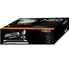 Алюминиевый подкатной домкрат Neo Tools 85-375 мм 125т 11-730