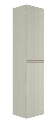 Шкаф пенал Vincea Велле (Welle) 35 см, бежевый матовый софт-тач VSC-2WL150MBG