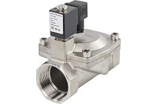 Электромагнитный клапан DN.ru VS2W-401N-PU-NC Ду50 Ру10 сталь пилотный 2&quot; НЗ NBR 220В D130-01282