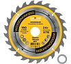 Диск пильный по дереву WoodMaker 190x30/20 мм, Z=24, АТВ Diamond Industrial DIDD190Z24