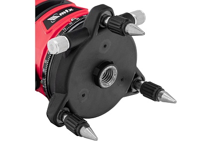 Лазерный уровень MTX crx-30g, 30 м, зеленый луч, батарейки, резьба 5/8" 35032