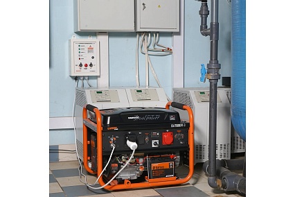Бензиновый генератор с функцией Dual Power Daewoo GDA 7500DPE-3
