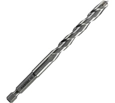 Сверло по бетону HRC45 10x120 мм, HEX RUNTEC RT-DC10