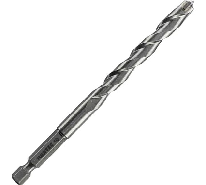 Сверло по бетону HRC45 10x120 мм, HEX RUNTEC RT-DC10