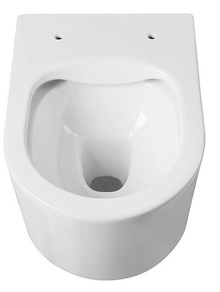 Подвесной унитаз SET Aquatek Мия-014 3в1, кнопка хром матовый