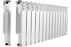 Биметаллический радиатор Металлсервис THERMA Q2 500/100 14 секций 1223390