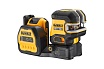 Лазерный построитель плоскостей DeWalt 18В, зеленый DCE825D1G18-QW