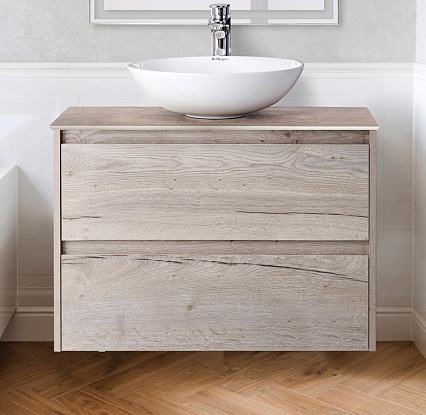 Мебель для ванной BelBagno Kraft 70 см со столешницей Rovere Galifax Bianco