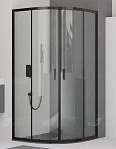 Душевой уголок RGW Classic CL-54B 90x90 прозрачное, черный 32095499-14