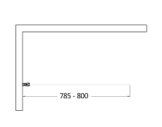 Шторка для ванны AQUAme AQM2859-9-L 90x140 левая, прозрачное стекло, черный