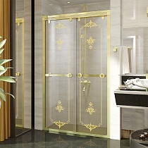 Душевая дверь Fra Grande 4-10-3-0-0-419 140x200 золото