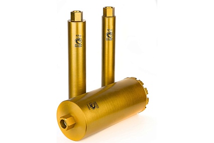 Коронка алмазная М22, 63х370 мм, по бетону GOLDEN DRAGON 063/370.M22.GD