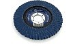Круг лепестковый U-форма трехсторонний 125x11x22.23 мм, Z120, цирконий EuroCut EC-FU125Z120