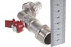 Шаровой кран IVANCI Superior, ручка-рычаг, водоразборный 3/4" IVC.100051.N.04