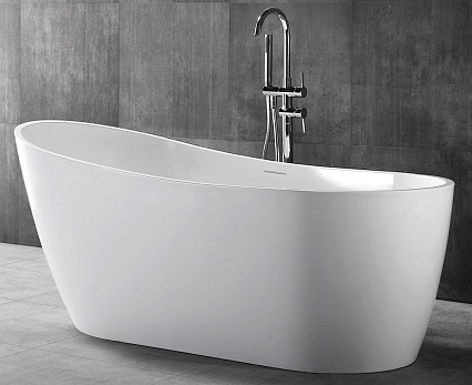 Акриловая ванна Abber AB9353-1.3 130x70, белый