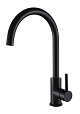 Смеситель для кухни Oliveeka OL-963002-MB черный матовый