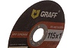 Круг отрезной по металлу (115x22.23х1 мм) GRAFF GADM 115 10/9011510