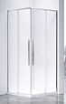 Душевой уголок Vincea Slim-N VSS-4SN8010CLBN 100x80 брашированный никель, прозрачное