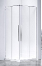 Душевой уголок Vincea Slim-N VSS-4SN8010CLBN 100x80 брашированный никель, прозрачное