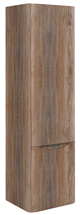 Шкаф пенал Руно Тоскана 35 см темное дерево, 00-00001420