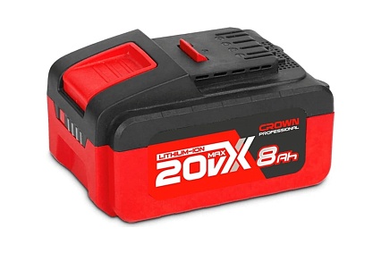 Аккумулятор (20В; 8.0 Ач; 160Wh; Li-ion 21700) Crown CAB208016XE CB