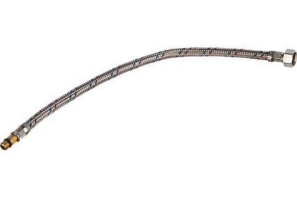 Гибкая подводка для воды M10 18 мм х ВР 3/8" длина 400 мм STOUT RG008P0SHNT8F2