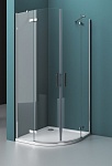 Душевой уголок BelBagno KRAFT-R-2-90-C-Cr 90x90 прозрачный, хром