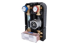 Насосная группа STOUT с 28 пластинами, с насосом Grundfos UPSO25-65 SDG-0038-282502 RG008U9S97E7UK