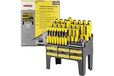 Набор отверток и бит 100пр. WMC TOOLS WMC-10100(51782)