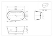 Акриловая ванна Art&Max AM-520-1500-790 150x79
