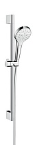 Душевой гарнитур Hansgrohe Croma Select S 26564400 хром/белый