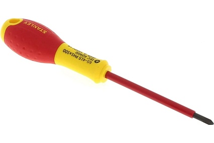 Диэлектрическая отвертка FATMAX 1000V PH1х100 мм Stanley 0-65-415