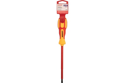 Шлицевая отвертка Rexant Электрика SL 6х150 мм 12-4714
